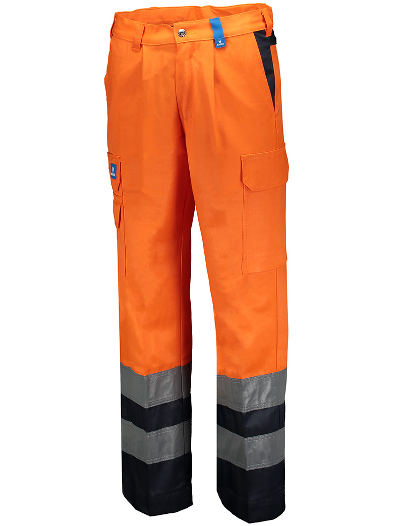 Pantalon de travail haute visibilité entrejambe 80cm