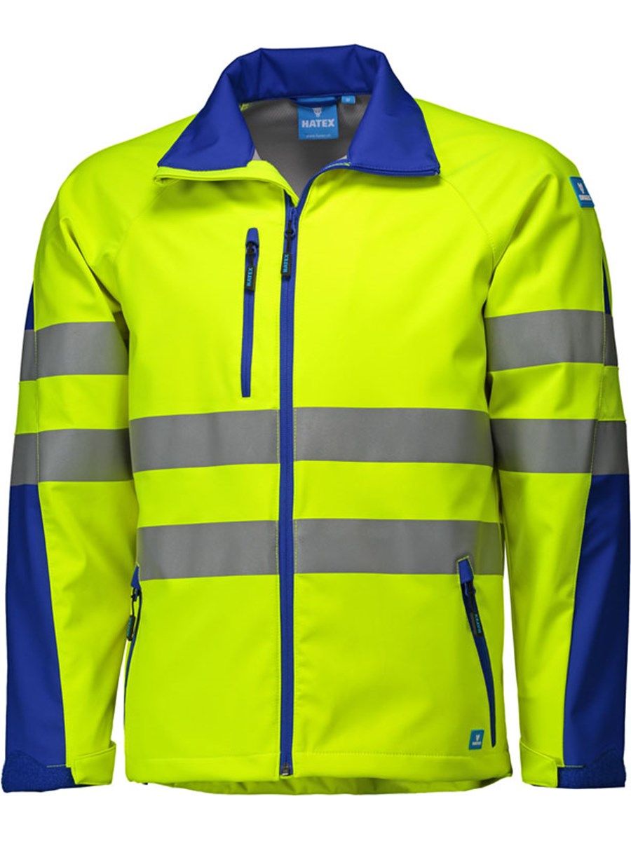 Veste Softshell haute visibilité stretch coupe-vent