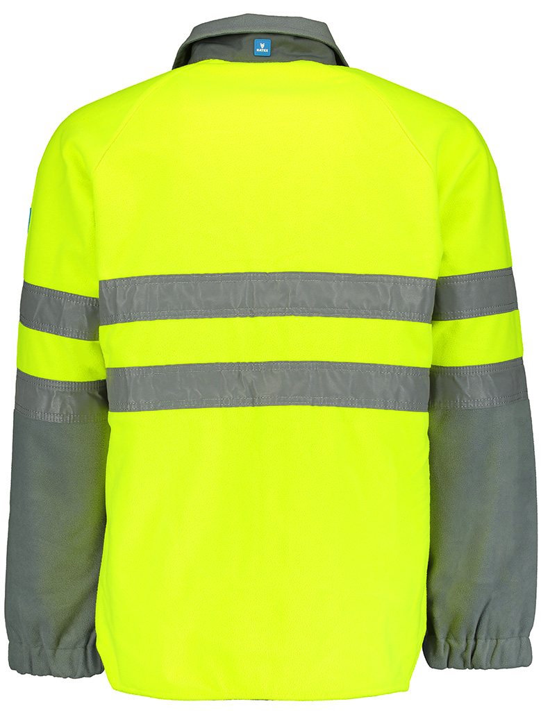 Veste polaire haute visibilitécoupe-vent