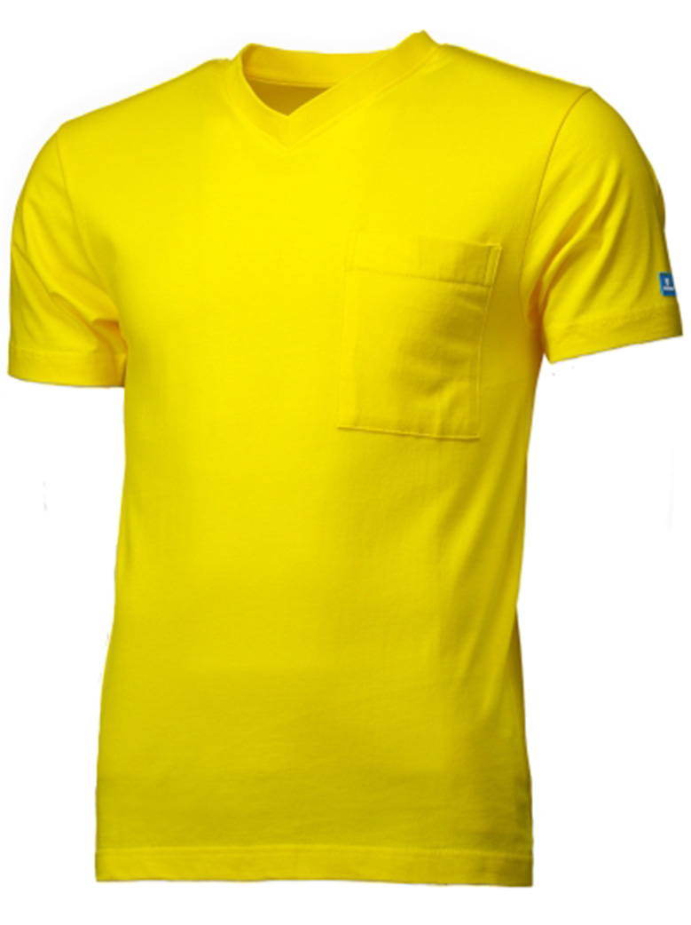 T-shirtCol en V, 170gr.