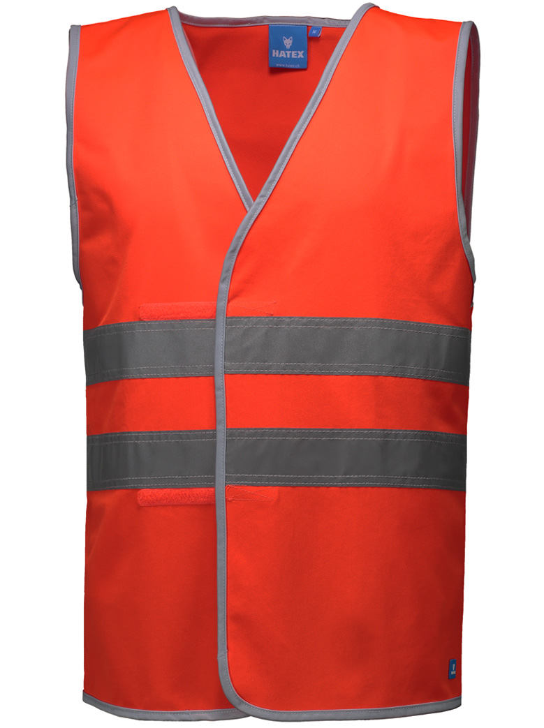 Warn Gilet mit Klettverschluss