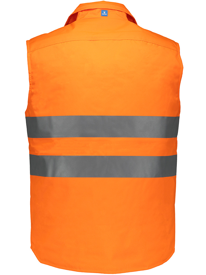 Gilet haute visibilitématelassé