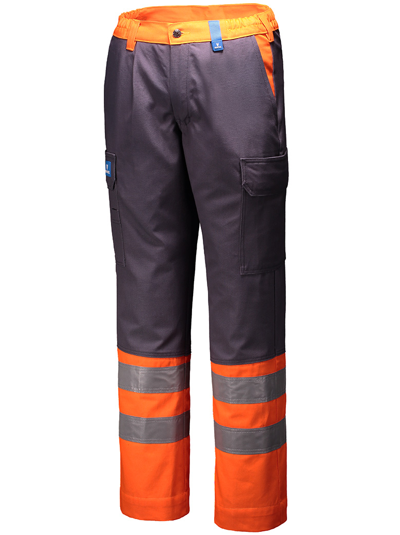 Pantalon d'atelier haute visibilité Classe 1 , entrejambe 80cm