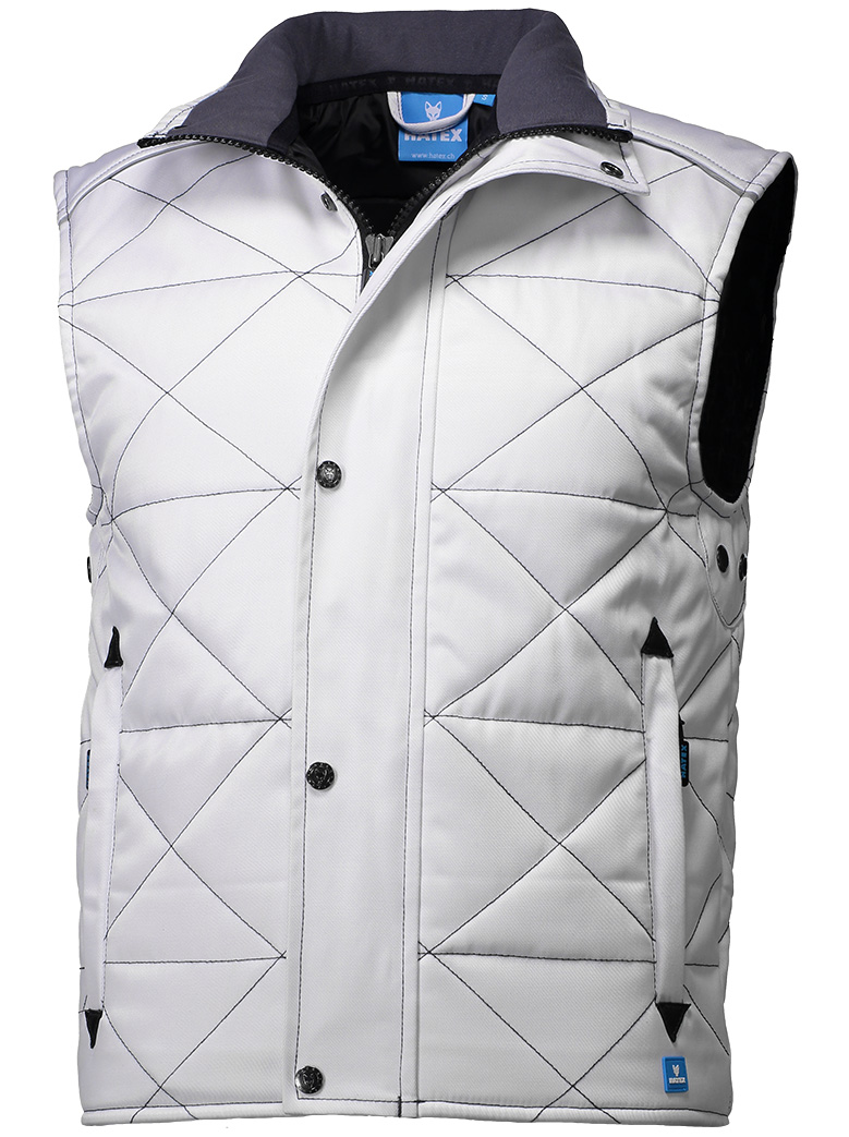 Gilet Avec surpiqûres en forme de triangle