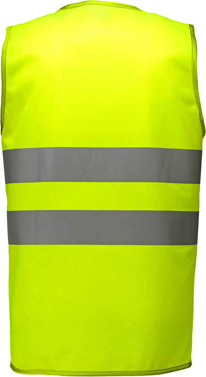 Gilet haute visibilitéavec fermeture éclair