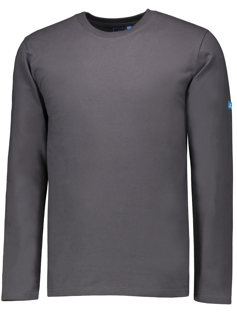 Langarm-Shirt Mischgewebe, Rundhals, 170gr.