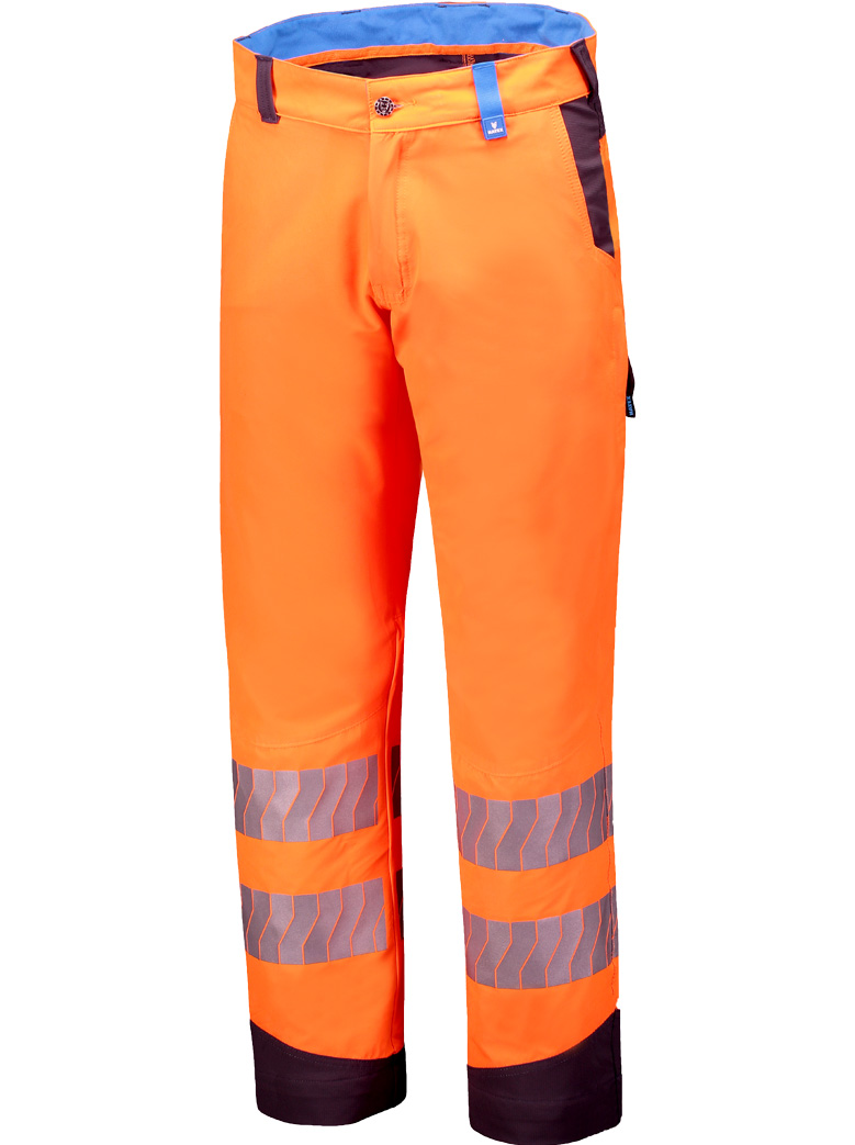 XPERT Pantalon d'été haute visibilité Classe 2, entrejambe 80cm
