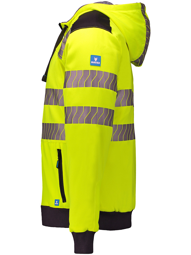 XPERT Warn Hoodie-Sweatjacke - Hatex