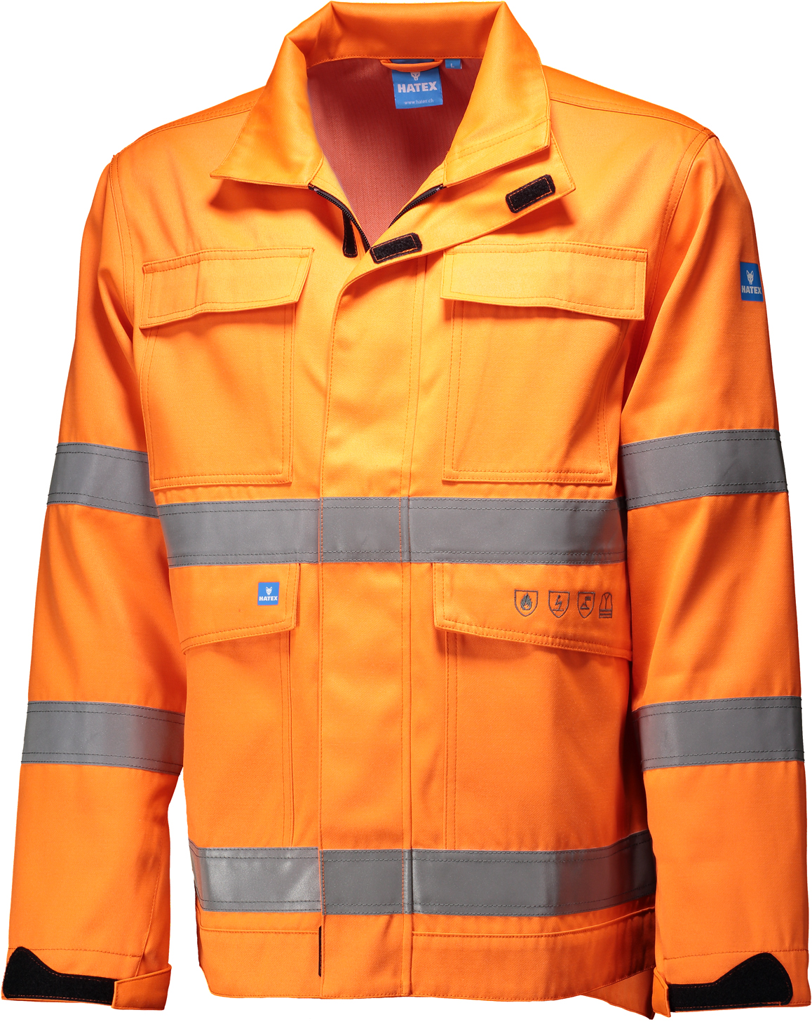 Veste de soudeur haute visibilité retardateur de flamme