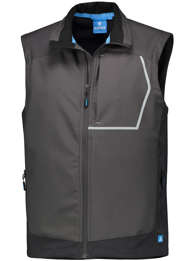 XPERT Softshellgilet stretch Windstopper