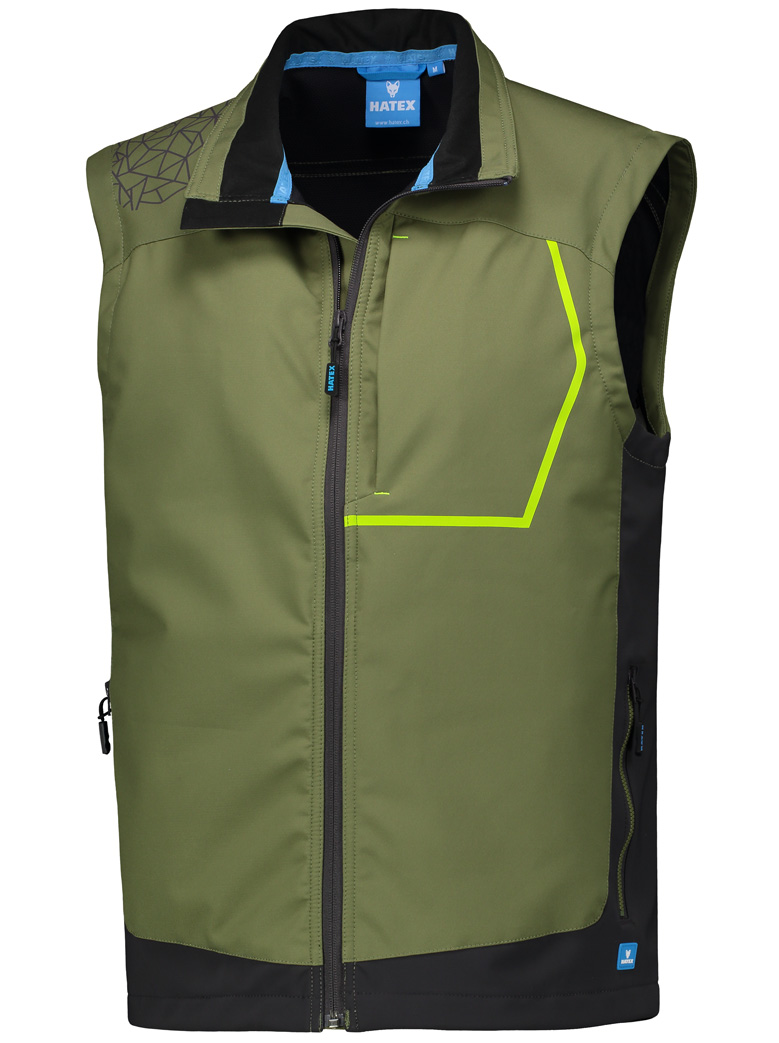 XPERT Softshellgilet stretch Windstopper